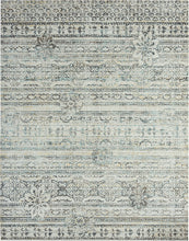 Load image into Gallery viewer, 24-Seven by N Natori Geo Gray 7 ft. 9 in. x 9 ft. 9 in. Area Rugs