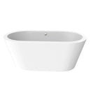 Load image into Gallery viewer, Free Standing Tubs-Spree 71 inch Oval Acrylic Bathtub-cUPC Certified