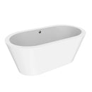 Load image into Gallery viewer, Free Standing Tubs-Spree 71 inch Oval Acrylic Bathtub-cUPC Certified