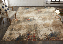 Load image into Gallery viewer, Theory Sand Tones Multi 7 ft. 9 in. X 9 ft. 9 in. Area Rug