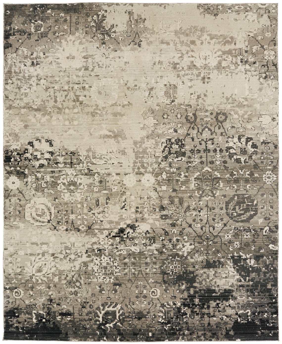 Theory Granite Greys 8 ft. X 10 ft. Area Rug