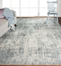Load image into Gallery viewer, Theory Dusty Blues Greys 5 ft. 5 in. X 7 ft. 7 in. Area Rug