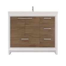 Load image into Gallery viewer, Divine Freestanding Bathroom Vanity With Acrylic Sink, Soft Closing Doors &amp; Drawers