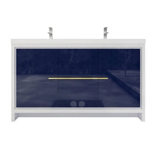 Load image into Gallery viewer, Divine Freestanding Bathroom Vanity With Acrylic Sink, Soft Closing Doors &amp; Drawers