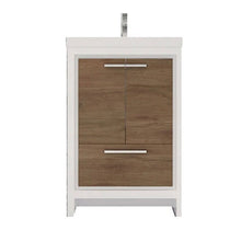 Load image into Gallery viewer, Divine Freestanding Bathroom Vanity With Acrylic Sink, Soft Closing Doors &amp; Drawers