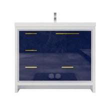 Load image into Gallery viewer, Divine Freestanding Bathroom Vanity With Acrylic Sink, Soft Closing Doors &amp; Drawers