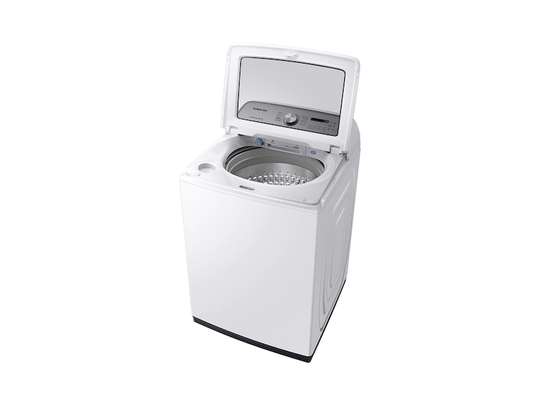 Samsung 5.4 cu. ft. Top Load Washer with Active Water Jet in White