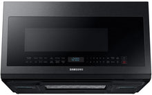 Load image into Gallery viewer, 30 Inch Over the Range Microwave Oven With 2.1 cu. ft. Capacity, Auto Cook Options In Black Stainless Steel