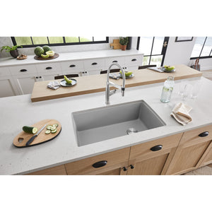 33-1/2 inch Single Bowl Kitchen Sink - Undermount Kitchen Sink