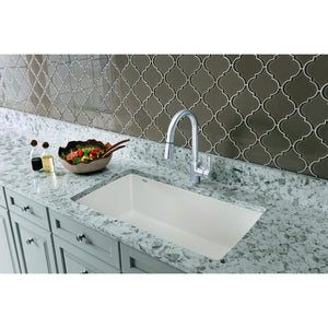 33-1/2 inch Single Bowl Kitchen Sink - Undermount Kitchen Sink