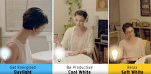 Load image into Gallery viewer, A19 LED Lights Bulbs, 60, E26, IntelliBulb Color Choice, 3 color temperatures