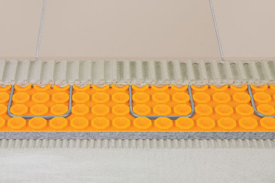 Ditra-Heat-Duo Membrane Roll 3 feet 2-5/8 Inch X 33 feet 6-1/2 Inch = 108 Sf