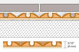 Ditra-Heat-Duo Membrane Sheet 3 feet 2-5/8 Inch X 2 feet 7-3/8 Inch = 8.4 Sf