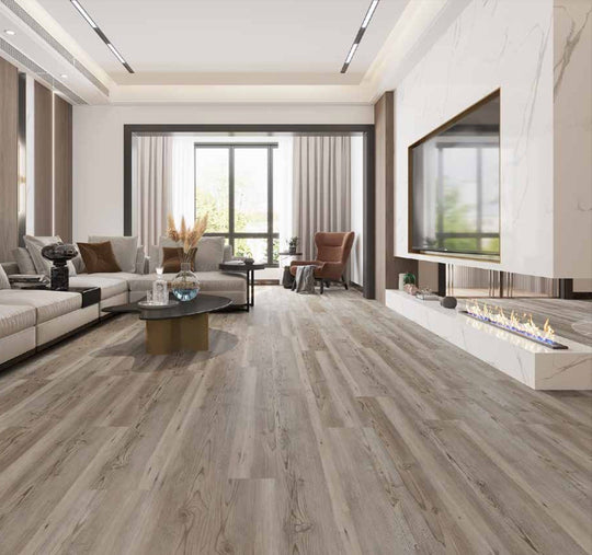 SPC w/Pad Treasure Oak 4.2mm 7" x 48" A Grade 75008