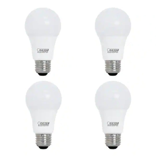 60-Watt A19 Dimmable CEC Title 20 Compliant  90+ CRI LED Light Bulb, 2700K (4-Pack)