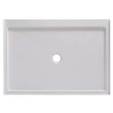 Load image into Gallery viewer, Foremost White Single Curb Shower Base With Center Drain