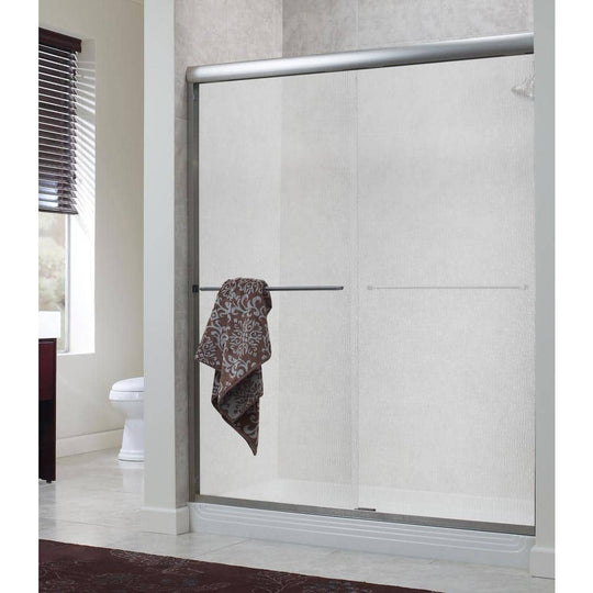 Semi-Framed Sliding Bypass Shower Door - Cove
