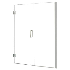 Semi - Frameless Shower Door - Pivot Door And Panel - Marina