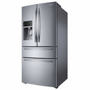 Load image into Gallery viewer, 25 CuFt Large Capacity 4 Door French Door Refrigerator With External Water &amp; Ice Dispenser