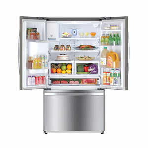 25.5 cu. ft. French Door Refrigerator With Dual Ice Makers and Dual Evaporator
