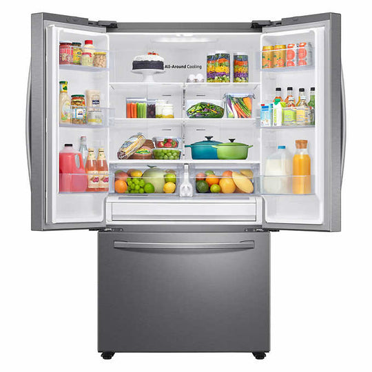 28 cu. ft. Large Capacity 3 Door French Door Refrigerator