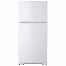 Load image into Gallery viewer, 18 cu. ft. Top Freezer Refrigerator With Glass Shelves and Garage Ready In White