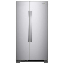 Load image into Gallery viewer, 25 cu. ft. Large Side by Side Refrigerator With Adaptive Defrost &amp; Monochromatic Stainless Steel