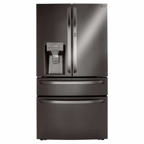 29.5 cu. ft. Wi Fi Enabled Door in Door Refrigerator With Craft Ice In Black Stainless Steel