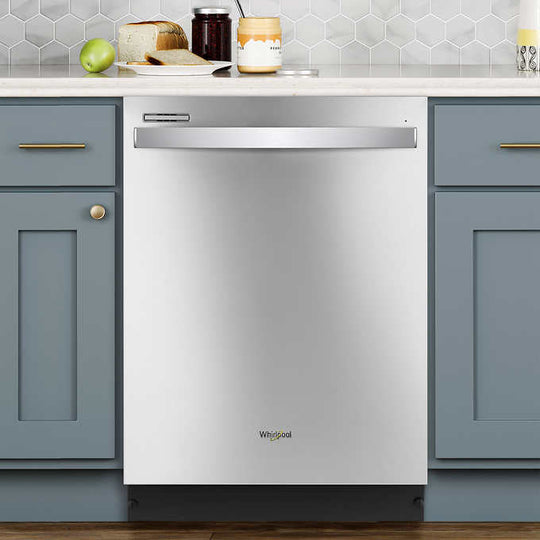 Top Control Dishwasher With Heated Dry Option and Soil Sensor in Fingerprint Resistant Finish