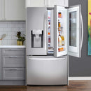 Load image into Gallery viewer, 24 cu. ft. Counter Depth InstaView Door In Door Smart Refrigerator With Craft Ice Maker