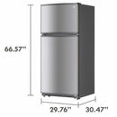 Load image into Gallery viewer, 18 cu. ft. Top Freezer Refrigerator With Glass Shelves and Garage Ready