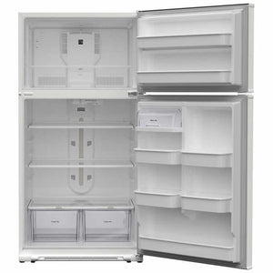 21 cu. ft. Top Freezer Refrigerator With Frost Free and Garage Ready