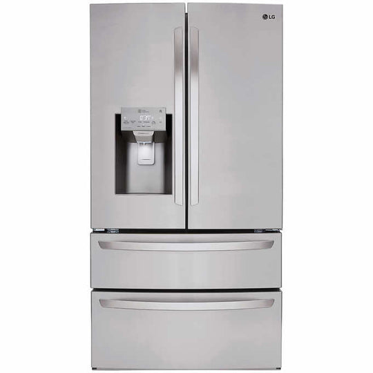 28 cu. ft. Ultra Capacity 4 Door French Door Refrigerator In Satinless Steel