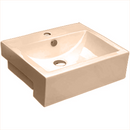 Load image into Gallery viewer, Apron Porcelain Rectangular Vessel Sink