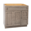 Load image into Gallery viewer, Old Harbor Grey Freestanding Bathroom Vanity Cabinet Without Top