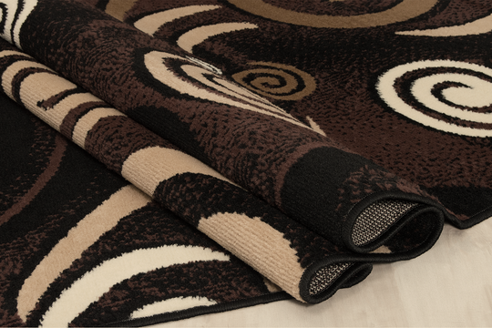 Moderno 21 Area Rugs Brown 8-X-10