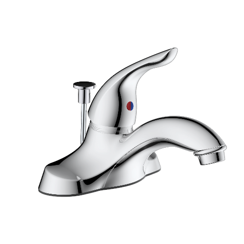 Single Handle Bathroom Faucet With Pop-up drain Included