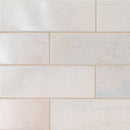 Load image into Gallery viewer, 4&quot; X 12&quot; Marza Pearl Glossy Creamy White Subway Tile (11.33SQ FT/CTN)