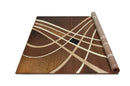 Load image into Gallery viewer, Contempo 42 Area Rugs Chocolate Rectangle 5-X-7