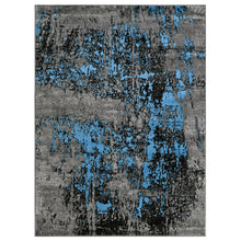 Load image into Gallery viewer, Impulse-927 Area Rugs Runner Denim 8-X-11