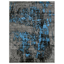 Load image into Gallery viewer, Impulse-927 Area Rugs Runner Denim 8-X-11