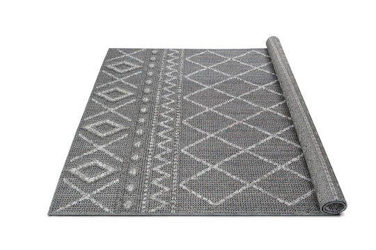 Linq-820 Area Rugs Rectangle Ivory 5-X-7