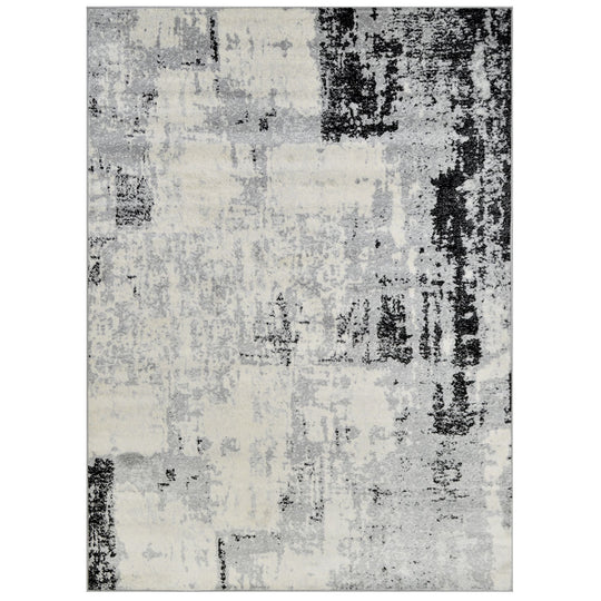 Sofia-477 Area Rugs Rectangle Black 5-X-7