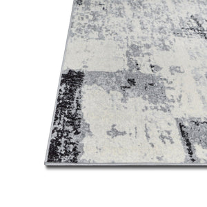 Sofia-477 Area Rugs Rectangle Black 5-X-7