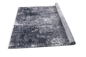 Ashton 565 Area Rugs Black Storm Rectangle 5-X-7