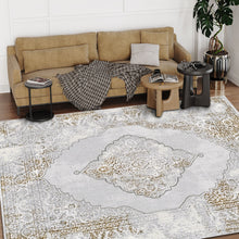 Load image into Gallery viewer, Regency-957 Area Rugs Rectangle Gold Chrome 5-X-7