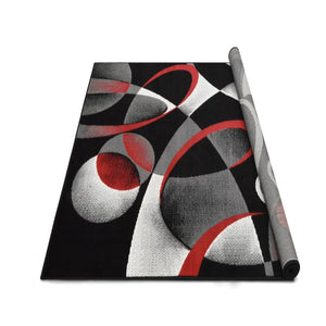 Contempo 45 Area Rugs Fireball Rectangle 5-X-7