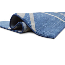 Load image into Gallery viewer, Sofia-484 Area Rugs Rectangle Space Blue 5-X-7