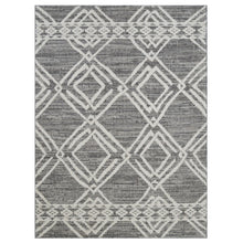 Load image into Gallery viewer, Linq 822 Area Rugs Ivory Dark Grey Rectangle 5-X-7