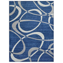 Load image into Gallery viewer, Sofia-484 Area Rugs Rectangle Space Blue 5-X-7